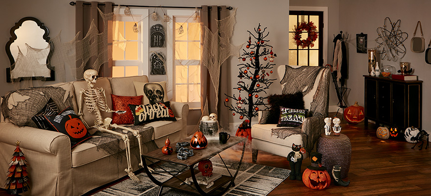 Halloween Living Room